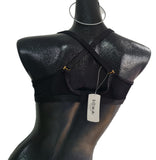 Soma black mesh bra 38B