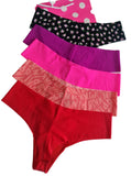 Victorias Secret Lencería Sexy Pack 5 Tanga Sin Costuras
