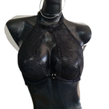 Victorias Secret brassiere de encaje halter 32C