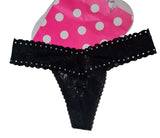 Victorias Secret tanga con brillos G