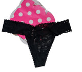 Victorias Secret tanga con brillos G