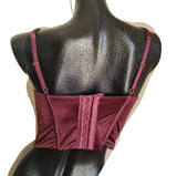 Abercrombie satin bustier M