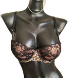 Victorias Secret Lencería Bra Media Copa Push Up 34b