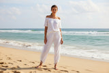 Pantalón de algodón para la playa