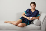 XXI Romper pijama satinada S