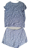 Croft And Barrow Pijama De Dama Corta Fresca M