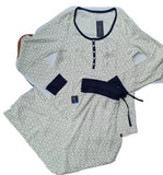Tommy Pijama De Dama De Algodón Xg