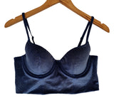 Victorias Secret the velvet bra bustier 36B