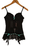 Victorias Secret babydoll con ligas 34B
