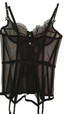 Victorias Secret Lencería Sexy Bustier Con Ligas 34b