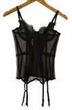 Victorias Secret Lencería Sexy Bustier Con Ligas 34b