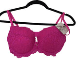 Smart sexy push up lace bra 36C