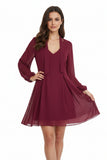 Bcbg vestido casual cereza M