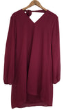 Bcbg vestido casual cereza M