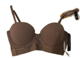 Tahari brassiere push up strapless 34b