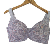 Jessica Simson floral demi coverage bra 40D