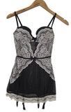 Victorias Secret babydoll push up con ligas 34B