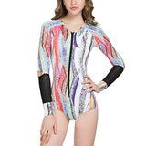 Traje De Baño Entero Manga Larga