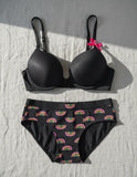 Victorias Secret Lencería Pink Conjunto Bra 34a Pantie S