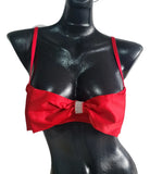 Victorias Secret red bow bra 32C