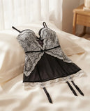 Victorias Secret babydoll push up con ligas 34B
