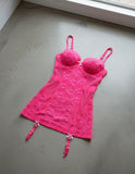 Victorias Secret Babydoll Con Ligas 34d