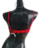 Victorias Secret red bow bra 32C