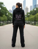 Bcbg Pants Conjunto Deportivo Algodón Colores Pedrería G
