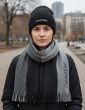 Calvin Klein set de gorro y bufanda, doble vista