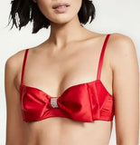 Victorias Secret red bow bra 32C