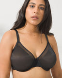 Soma black mesh bra 38B