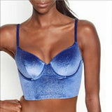 Victorias Secret the velvet bra bustier 36B