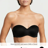 Victorias Secret pink strapless bra 32A