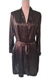 Morgan Taylor  the chocolate satin Kimono M