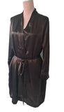 Morgan Taylor  the chocolate satin Kimono M