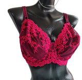 Wacoal Lencería Encaje Bra Busto Pesado 38ddd