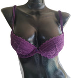 Lencería Encaje Importada Bra Push Up 32c Chantelle