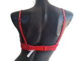 Aeropostale Bra Strapless Multiusos Rojo Push Up 32c