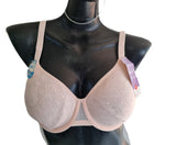 Hanes Ultimate Women's Breathable ComfortLite Underwire Bra 34D