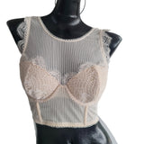 Victorias Secret Lencería Sexy Encaje Bra Media Copa 32dd