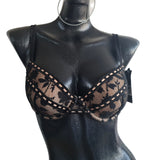 Heidi Klum balconette lace bra 36C