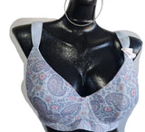 Jessica Simson floral demi coverage bra 40D
