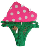 Victorias Secret pink tanga encaje XS