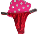 Victorias Secret Lencería Sexy Pantie Brasileña Brillos Med