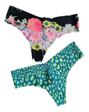 Victorias Secret Lencería Pack 2 Tangas Yoga Xs