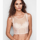 Victorias Secret Lencería Sexy Encaje Bra Media Copa 32dd